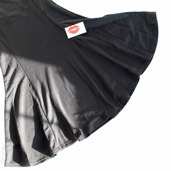 Square Neck Open Back Sheath Maxi Mermaid Dress - Picture 7 of 8